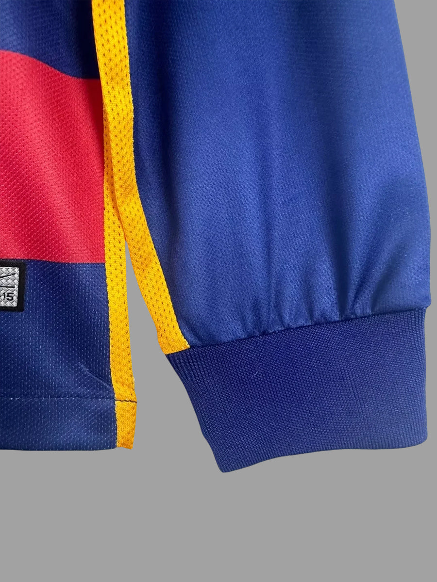 Barcelona 2015/16 Home Long Sleeve - Retro