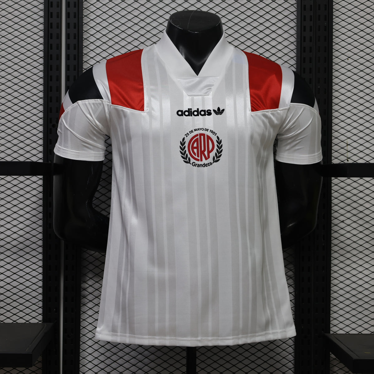 River Plate 2026/27 White EQT Shirt - Player Version