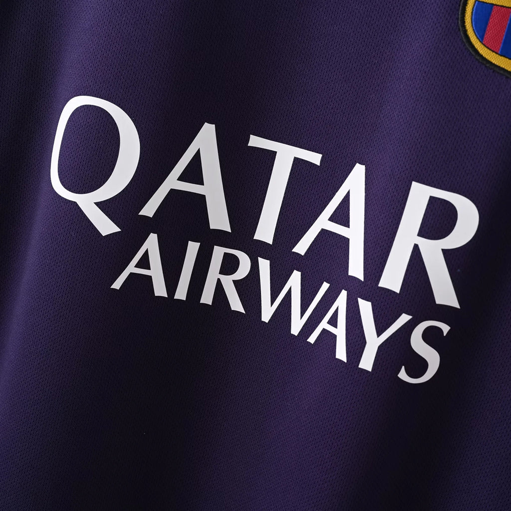 Barcelona 2016/17 Away Long Sleeve - Retro