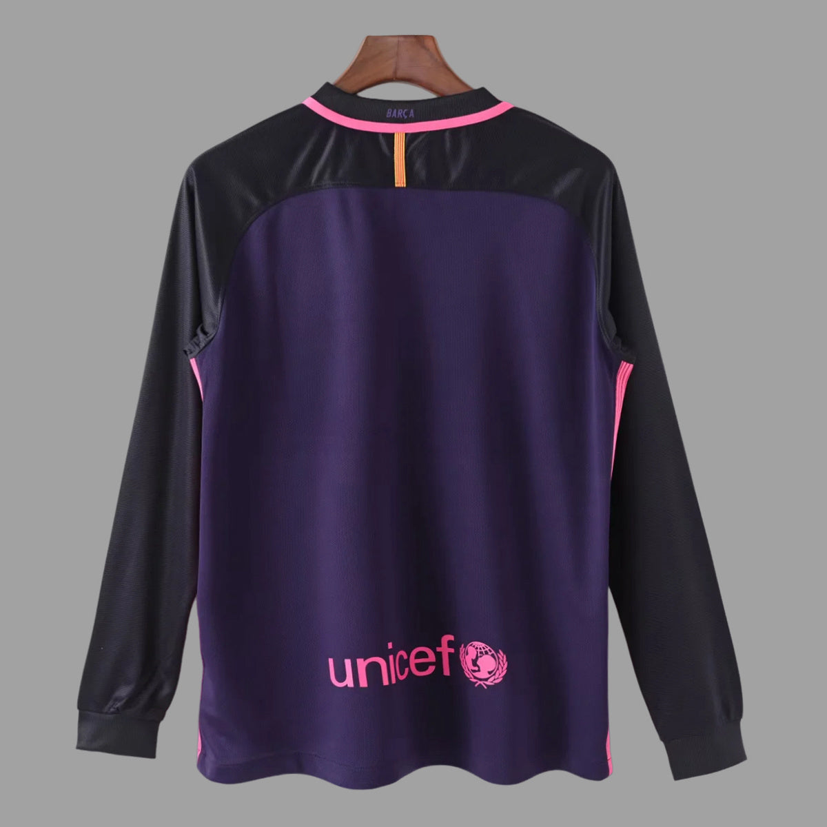 Barcelona 2016/17 Away Long Sleeve - Retro