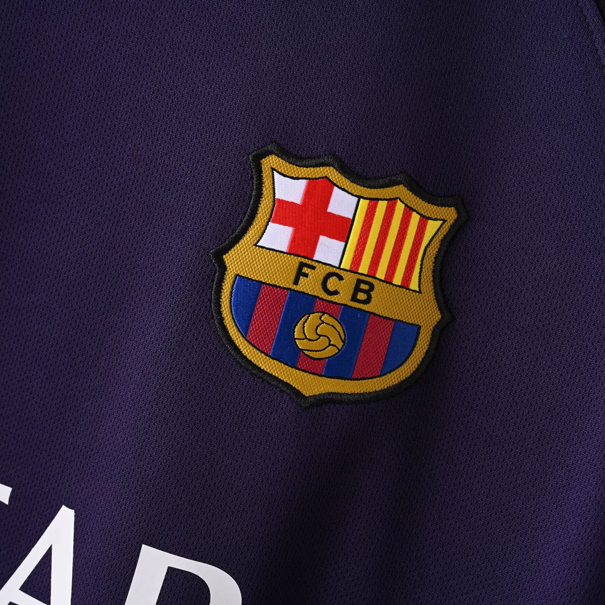 Barcelona 2016/17 Away Long Sleeve - Retro