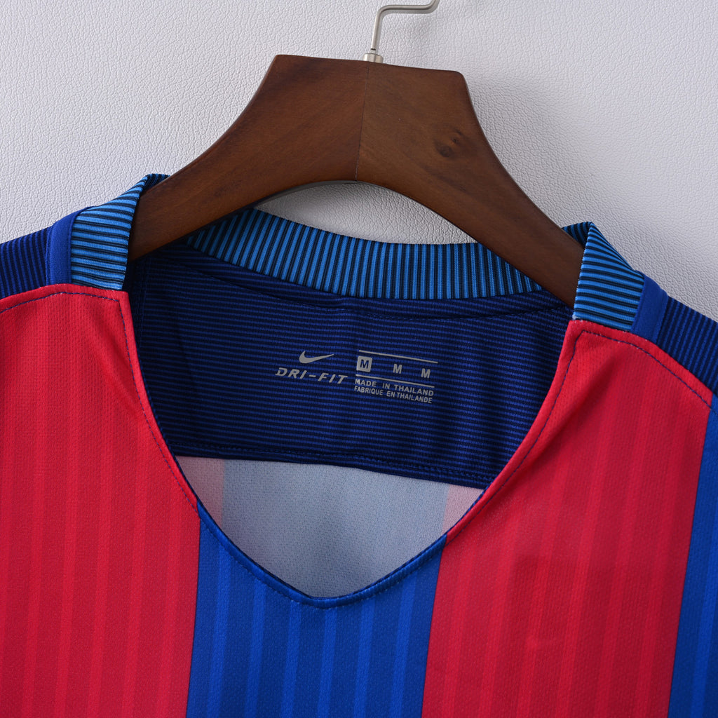 Barcelona 2016/17 Home Long Sleeve - Retro