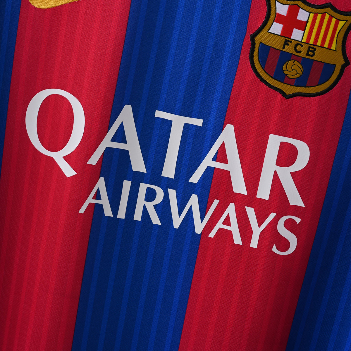 Barcelona 2016/17 Home Long Sleeve - Retro