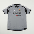 Real Madrid 2004/05 Grey Retro Training Top