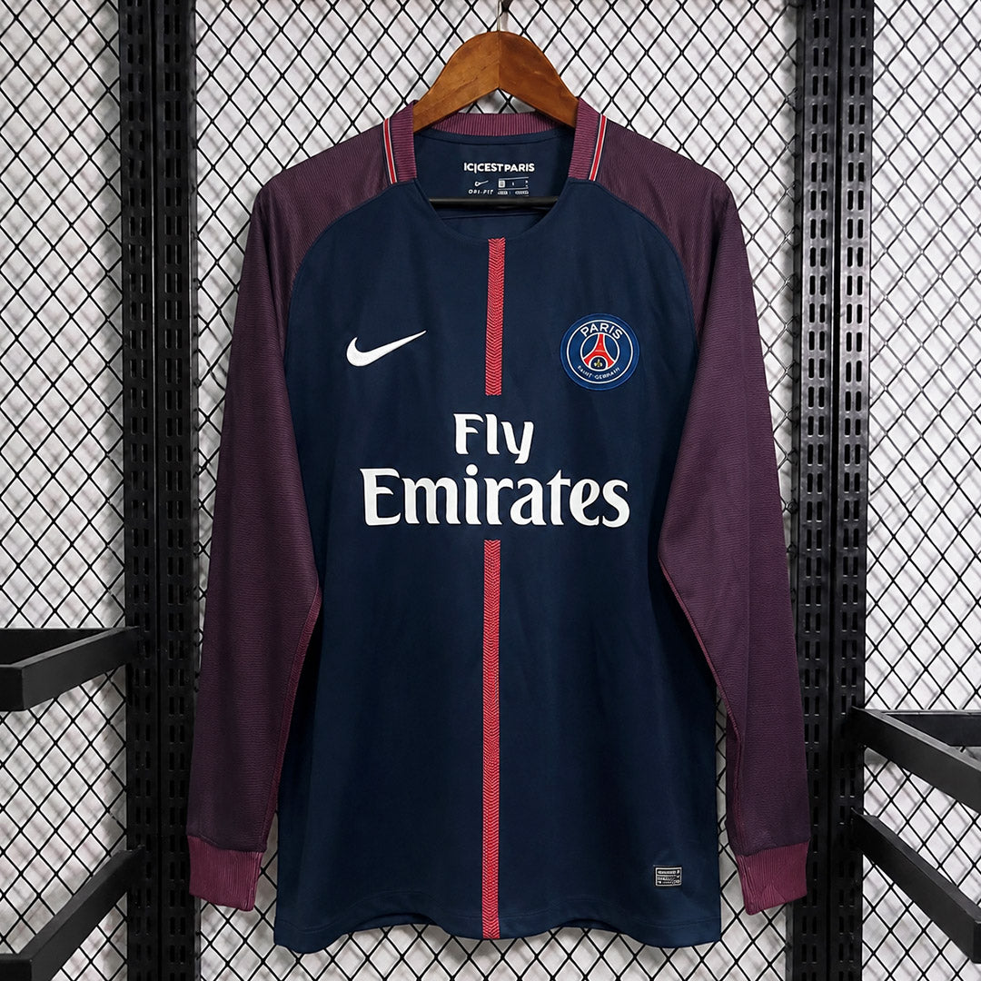 Paris Saint-Germain 2017/18 Home Long Sleeve - Retro