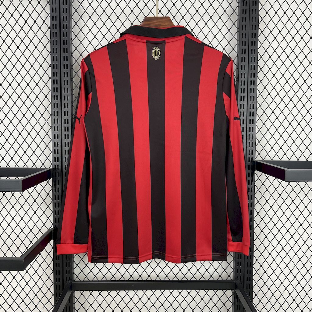 AC Milan 2024/25 125th Anniversary Long Sleeve - Fan Version