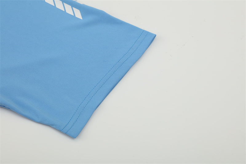 Real Madrid 2005/06 Light Blue Retro Training Top