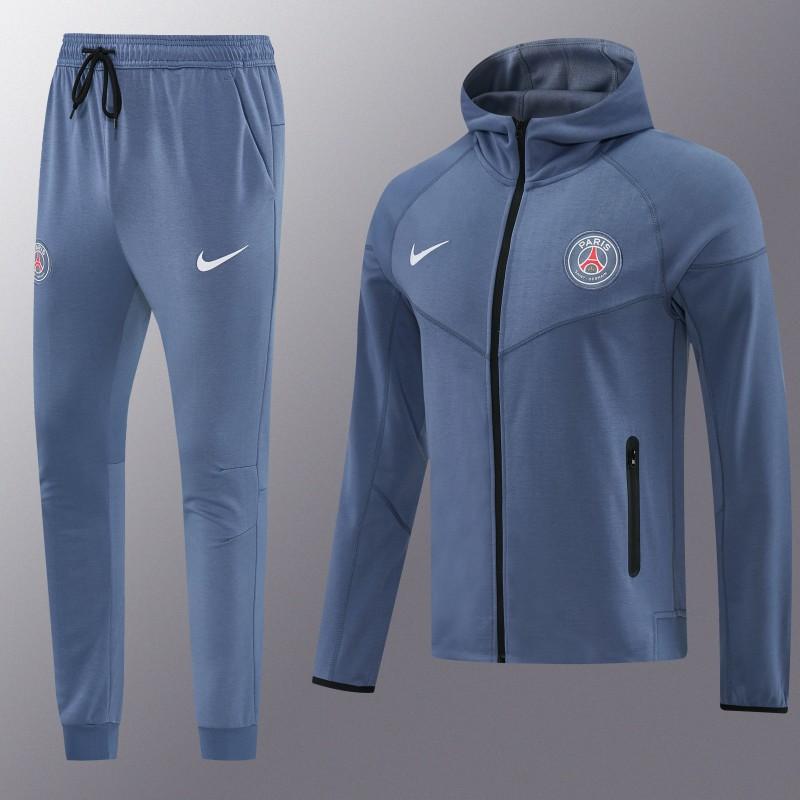 Paris Saint-Germain 2026/27 Grey Hooded Tracksuit