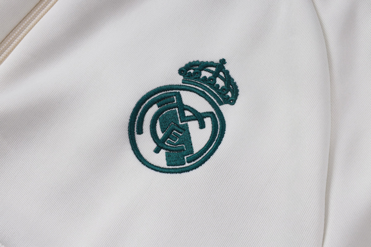 Real Madrid 2026/27 White Dark Green Originals Tracksuit  | Adult + Kids Sizes