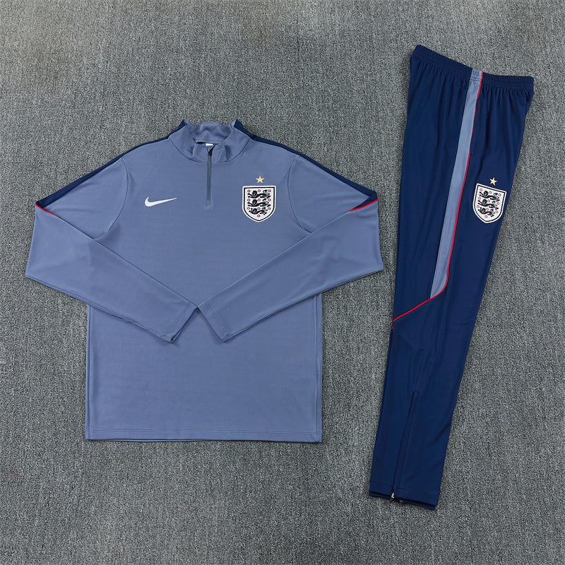 England 2026/27 Grey ¼  Zip Training Set | Adult + Kids Sizes