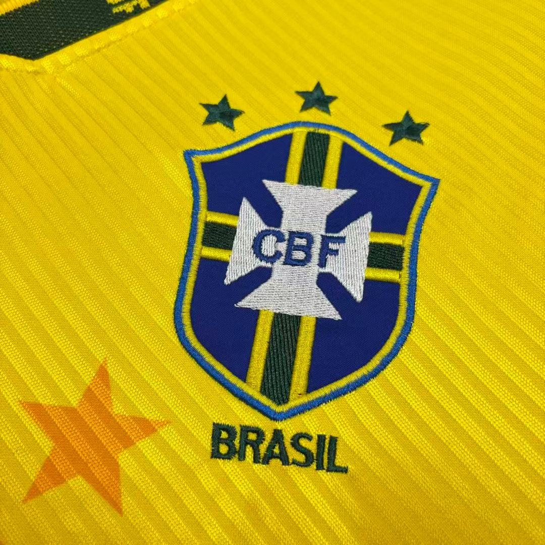 Brazil 1994 Home Long Sleeve - Retro