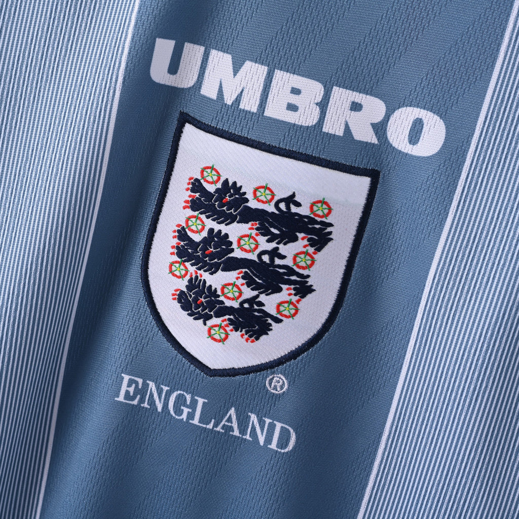 England 1996 Away Long Sleeve - Retro