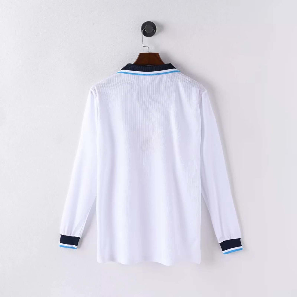 England 1996 Home Long Sleeve - Retro