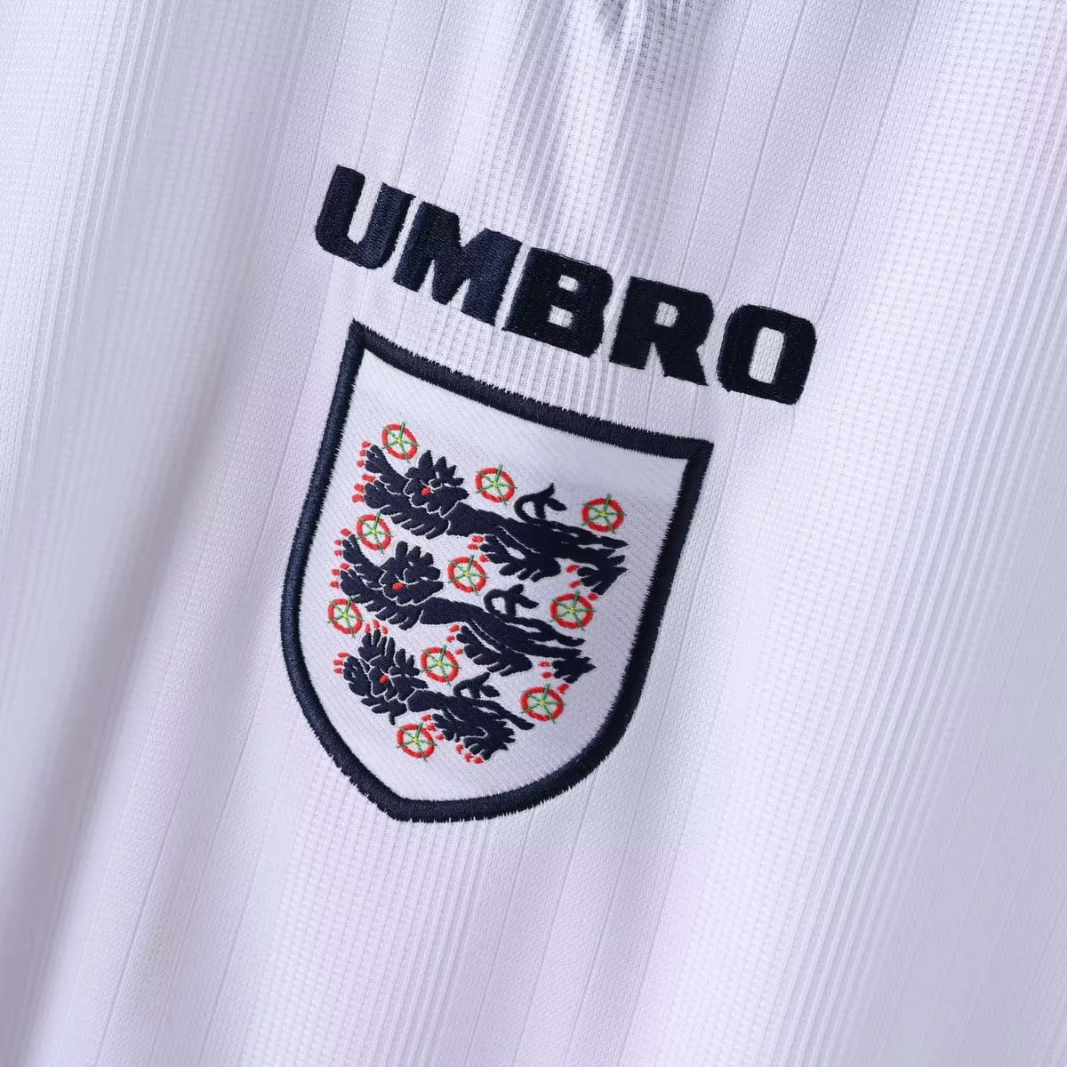 England 1996 Home Long Sleeve - Retro