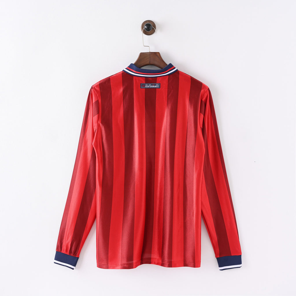 England 1998 Away Long Sleeve - Retro