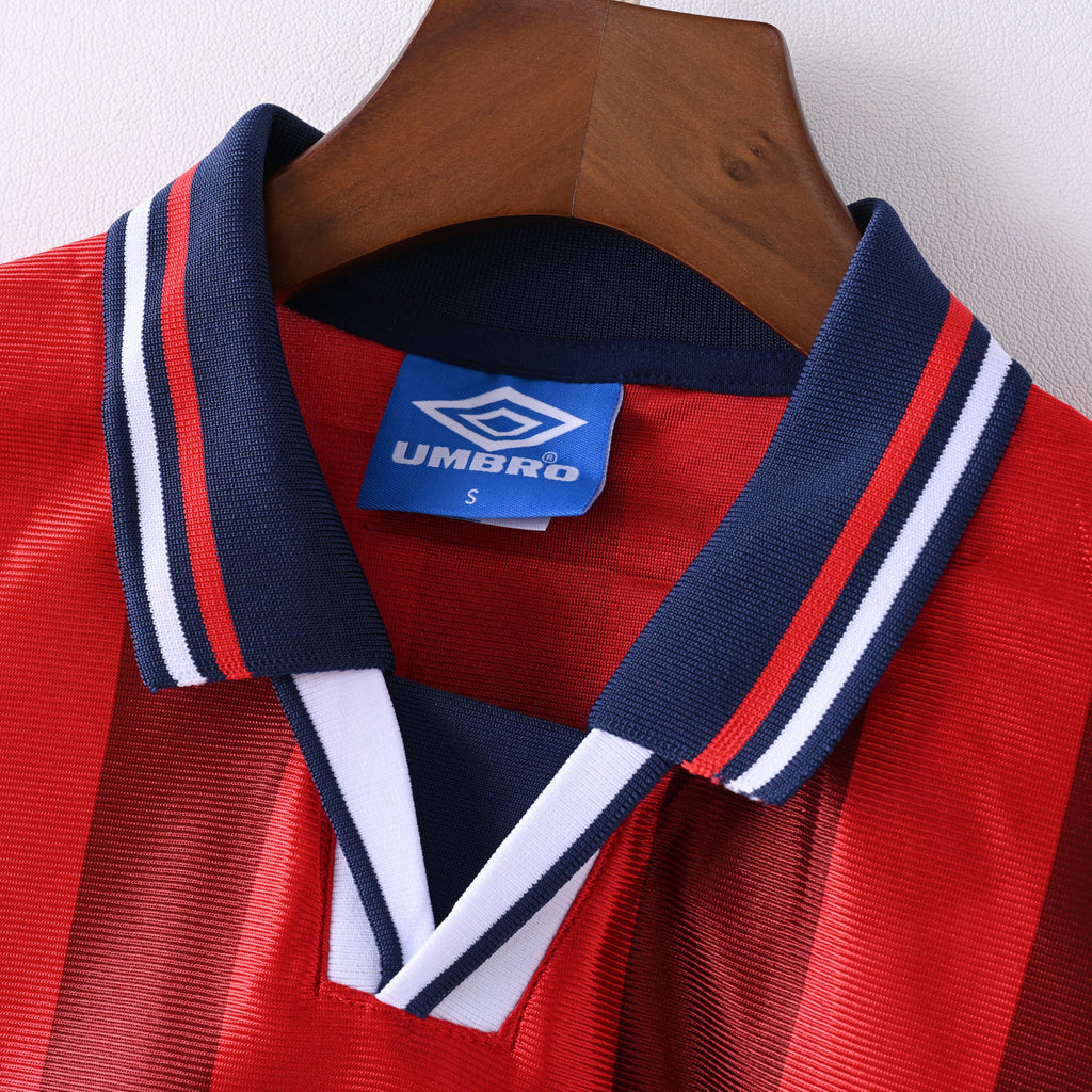 England 1998 Away Long Sleeve - Retro