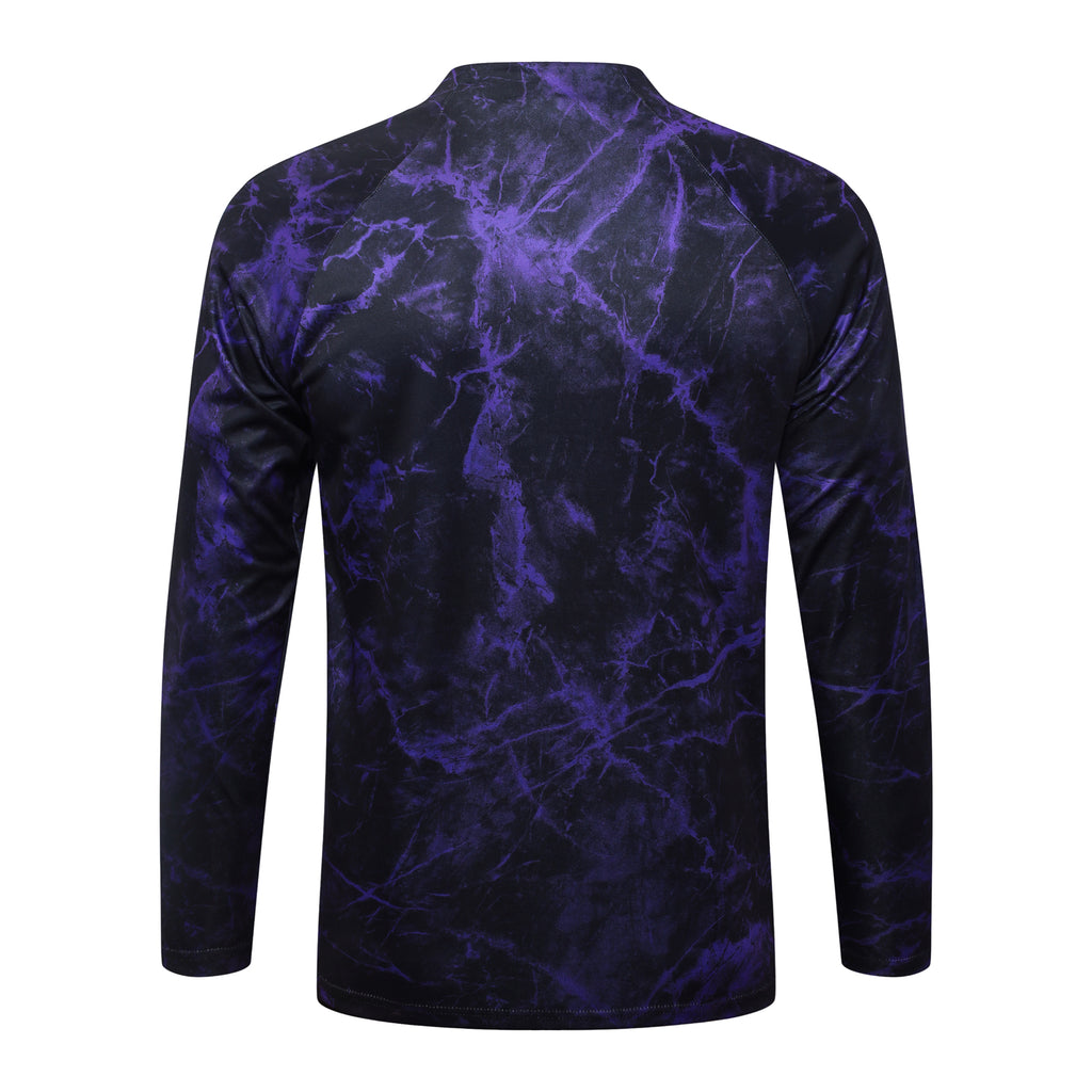 Barcelona 2026/27 Dark Purple Kobe ¼  Zip Training Set | Adult + Kids Sizes