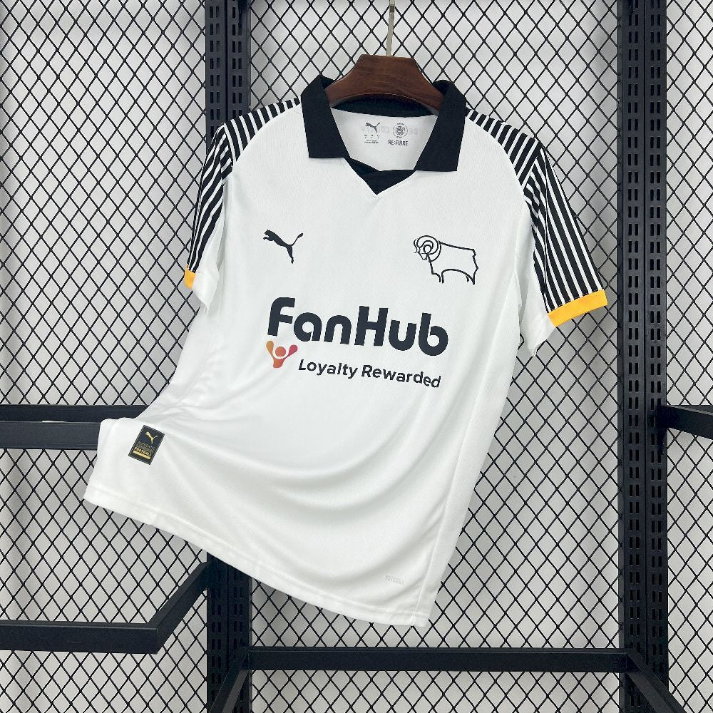 Derby County 2025/26 Home - Fan Version