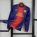 Barcelona 2012/13 Home Long Sleeve - Retro