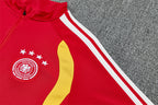 Germany 2026/27 Red ¼  Zip Training Set | Adult + Kids Sizes