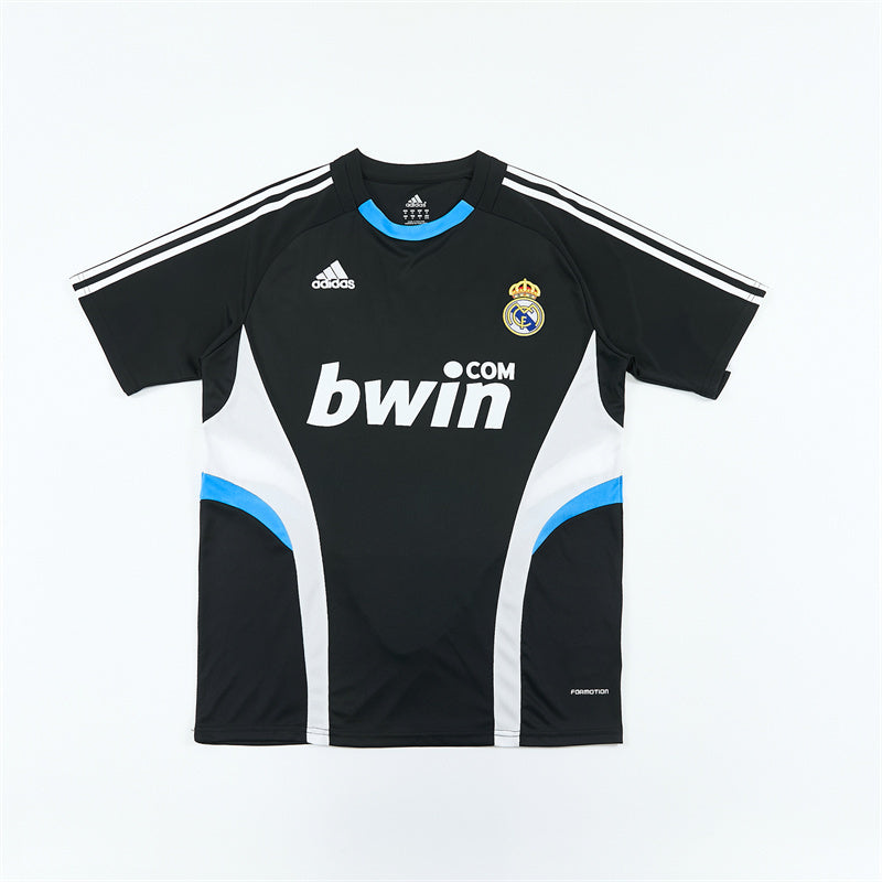 Real Madrid 2008/09 Black Retro Training Top