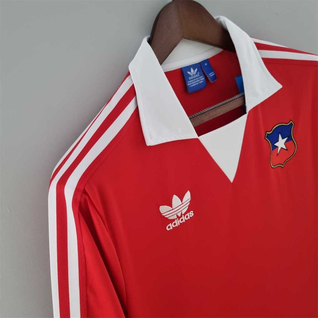 Chile 1982 Home Long Sleeve - Retro