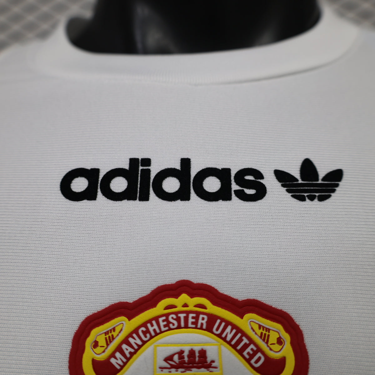 Manchester United 2026/27 White EQT Shirt - Player Version