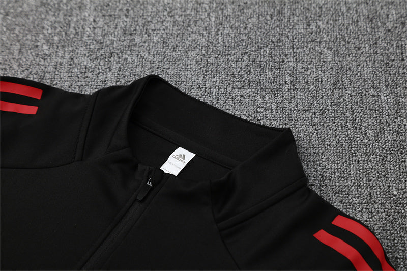 Liverpool FC 2025/26 Black ¼  Zip Training Set | Adult + Kids Sizes