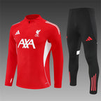 Liverpool FC 2025/26 Red ¼  Zip Training Set | Adult + Kids Sizes