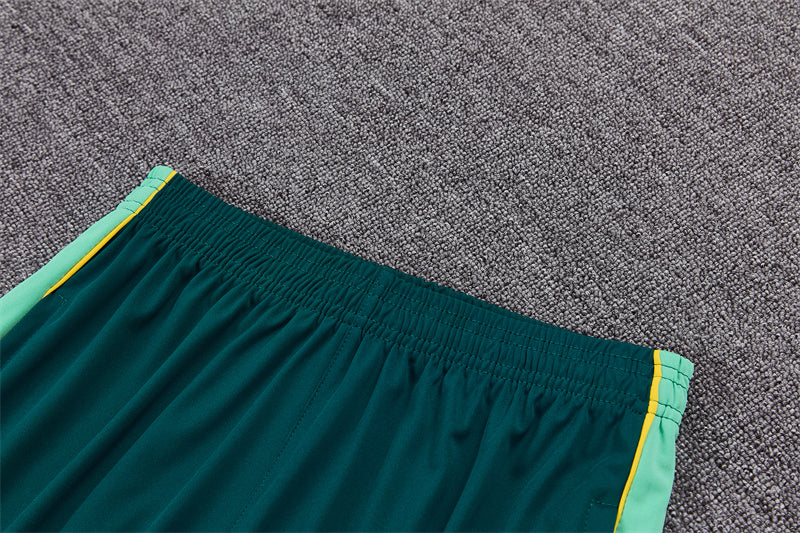 Brazil 2026/27 Green ¼  Zip Training Set | Adult + Kids Sizes