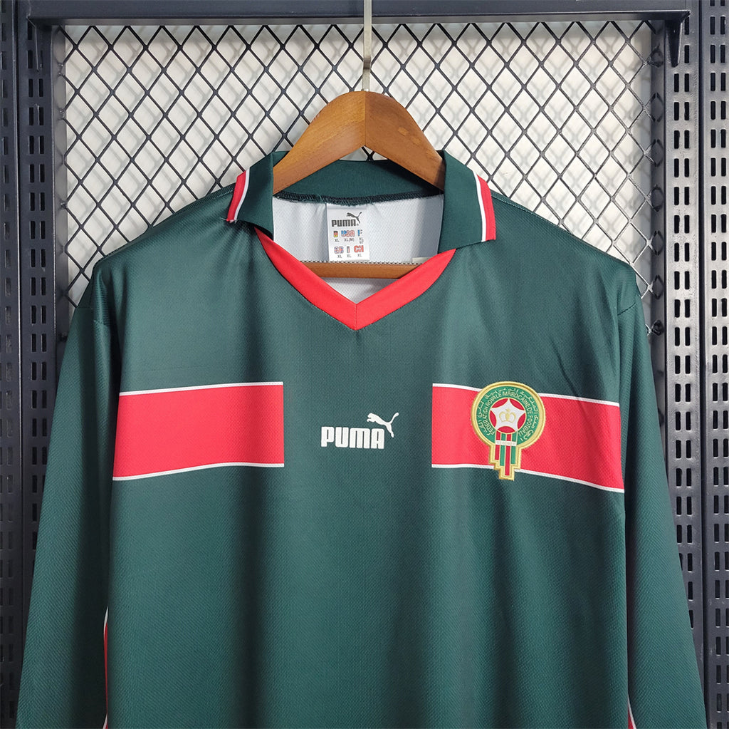 Morocco 1998 Home Long Sleeve - Retro
