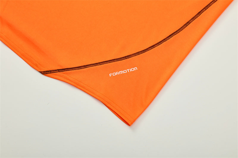 Real Madrid 2013/14 Orange Retro Training Top