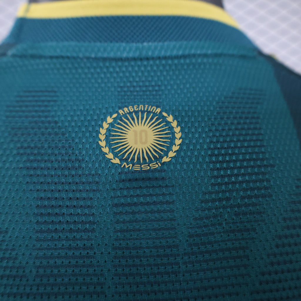 Argentina 2026/27 Messi Commemorative Jersey Green - Player Version