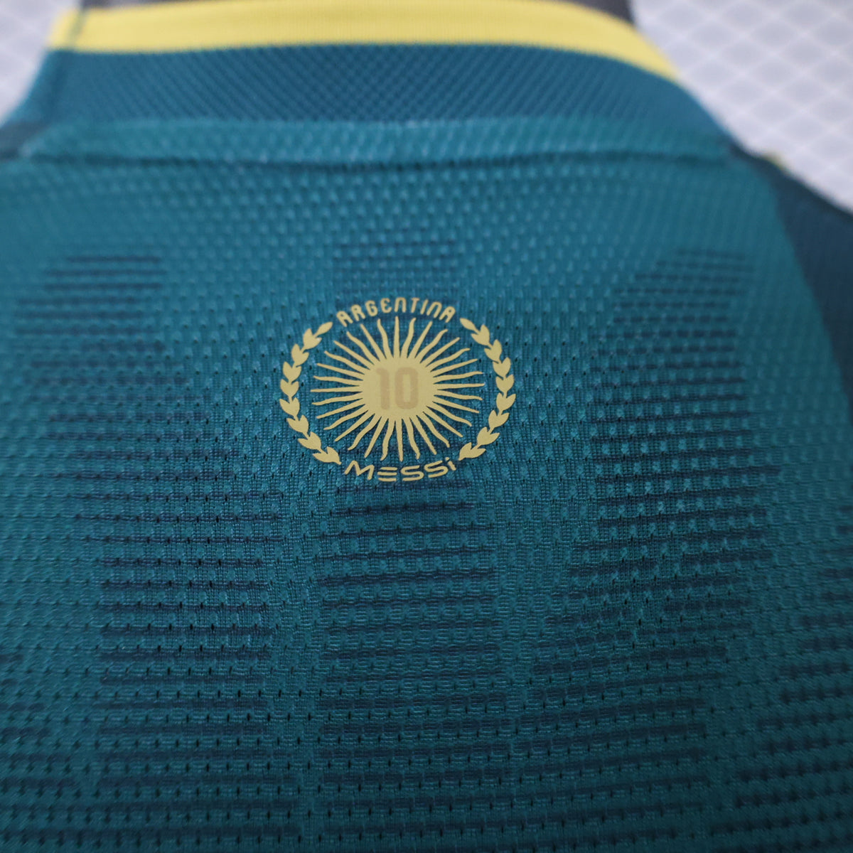 Argentina 2026/27 Messi Commemorative Jersey Green - Player Version