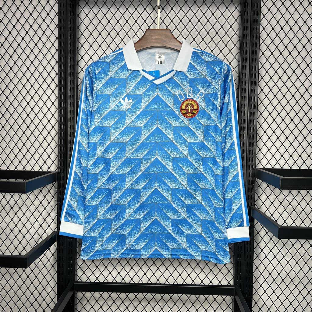 East Germany 1988 Away Long Sleeve - Retro