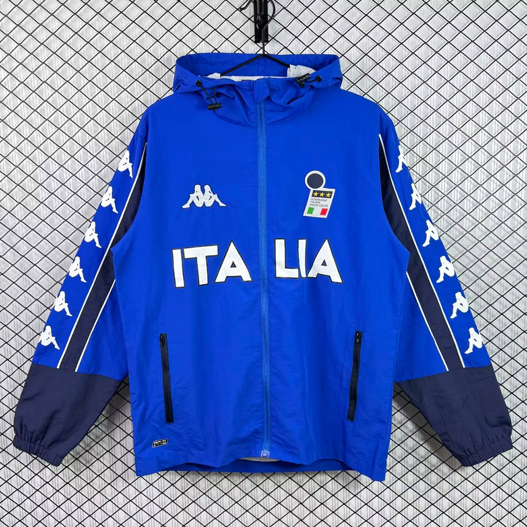 Italy 2000 Hooded Windbreaker - Retro