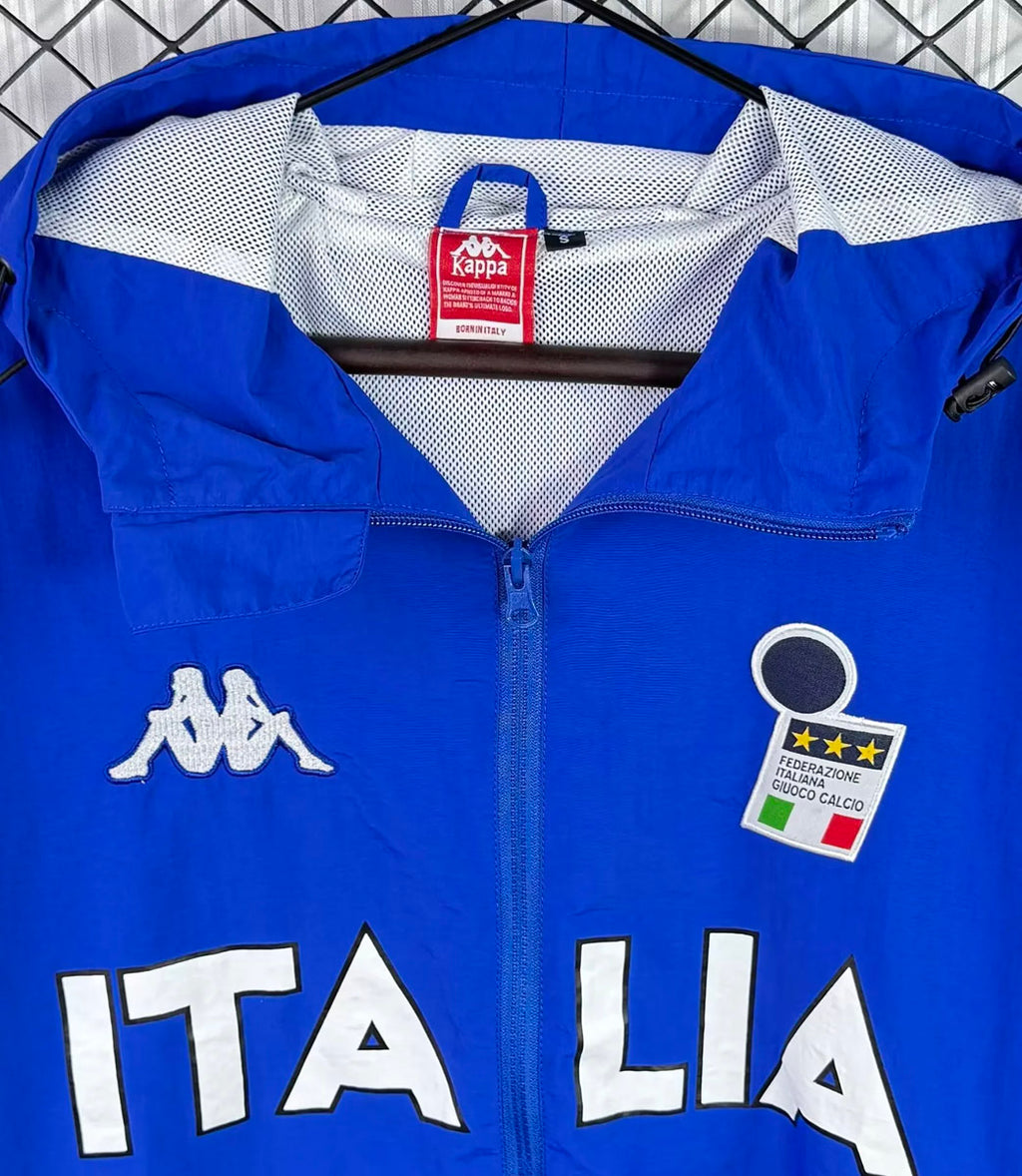 Italy 2000 Hooded Windbreaker - Retro