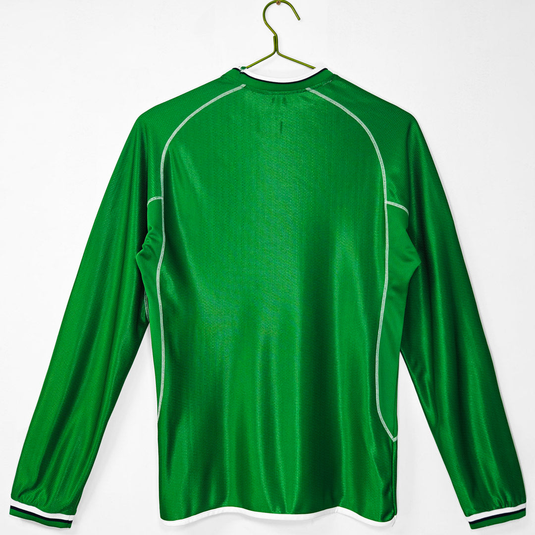 Republic of Ireland 2002 Home Long Sleeve - Retro