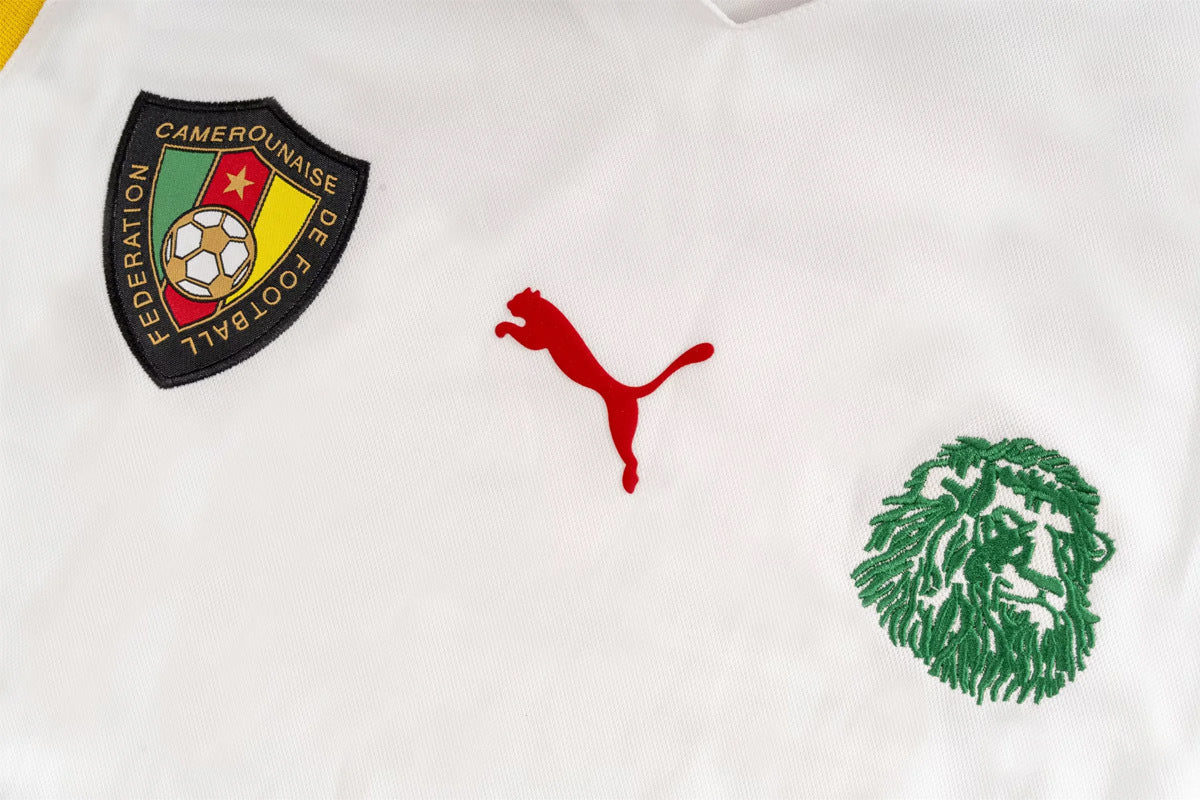 Cameroon 2002 Sleeveless Away - Retro
