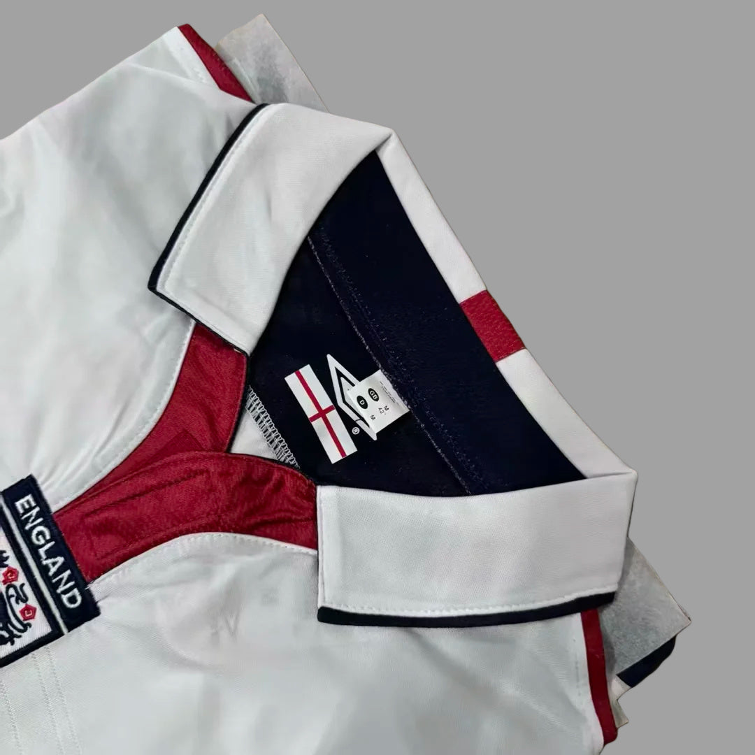 England 2004 Home Long Sleeve - Retro