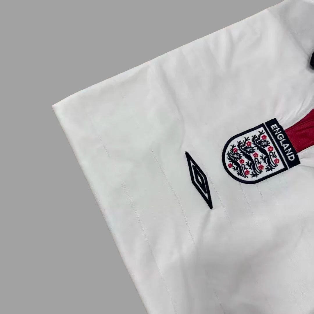 England 2004 Home Long Sleeve - Retro