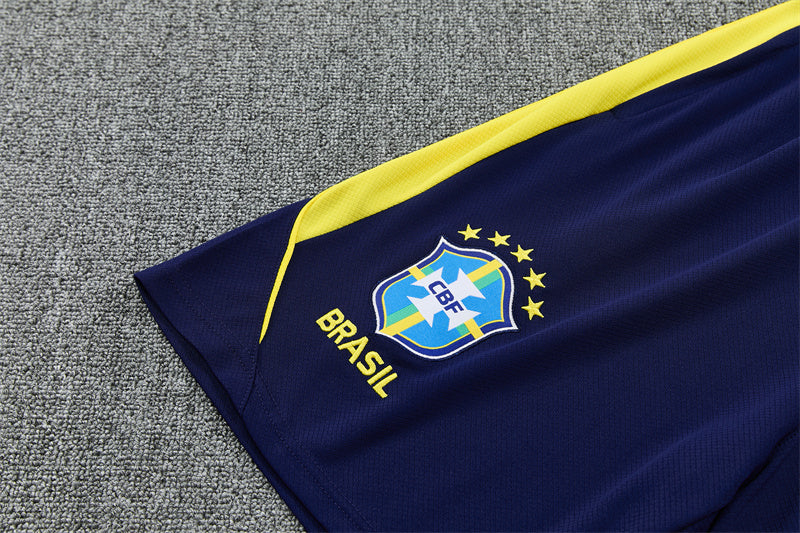 Brazil 2026/27 Navy Training Set (Adult + Kids Sizes)