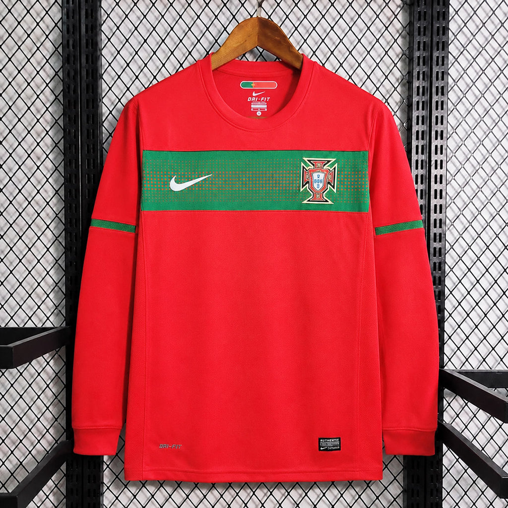 Portugal 2010 Home Long Sleeve - Retro