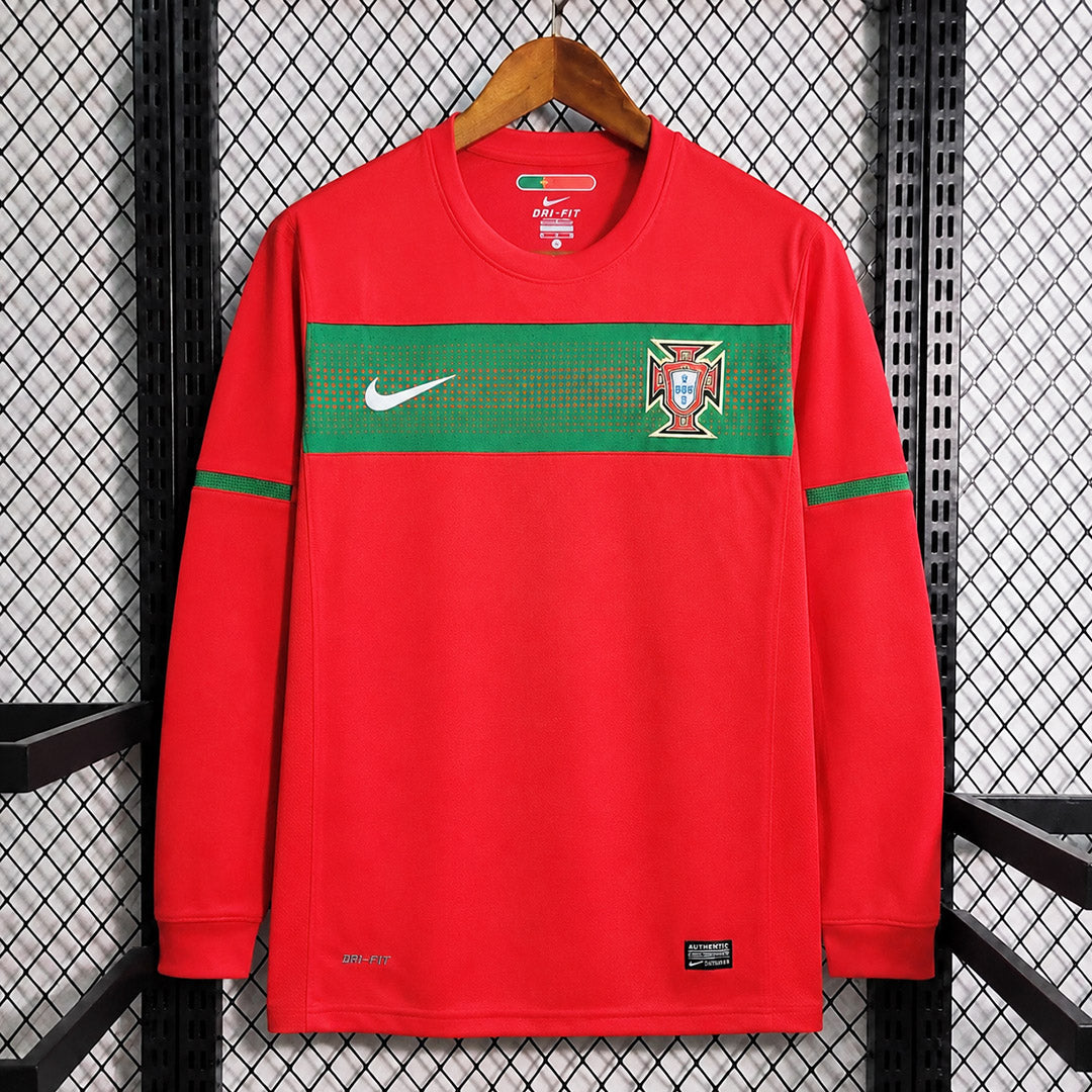 Portugal 2010 Home Long Sleeve - Retro