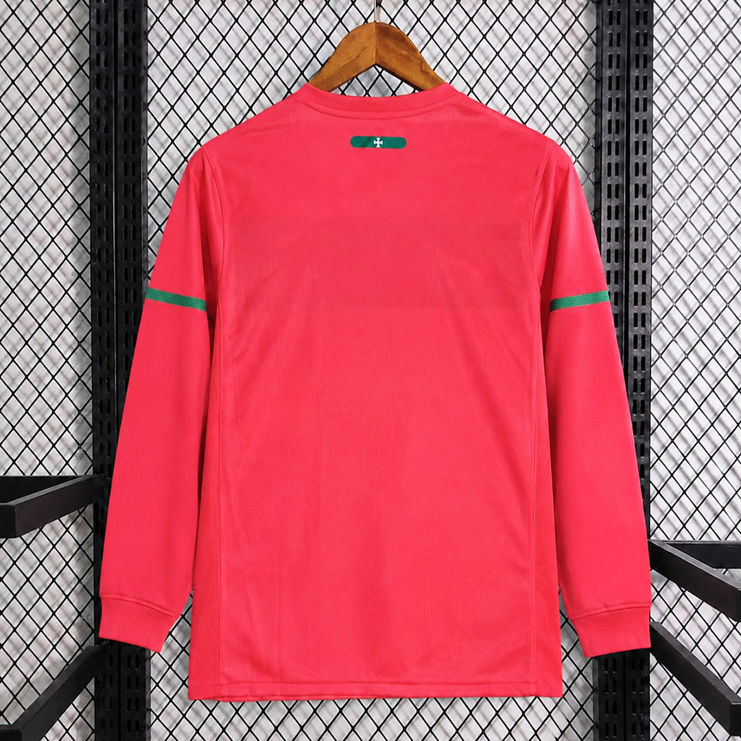 Portugal 2010 Home Long Sleeve - Retro