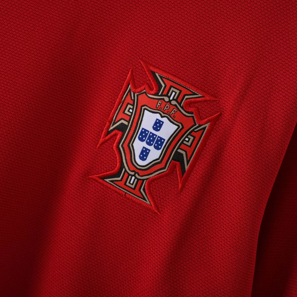 Portugal 2012 Home Long Sleeve - Retro