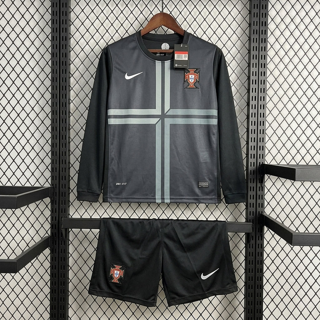 Portugal 2013 Away Long Sleeve - Retro Kid Kit