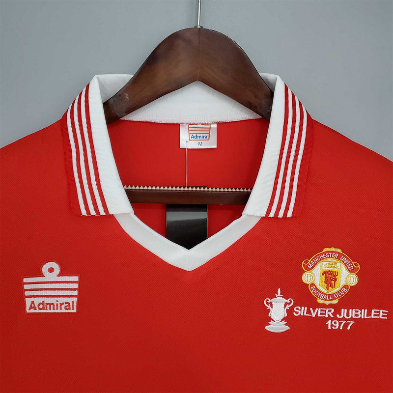 Manchester United 1976/77 Home - Retro