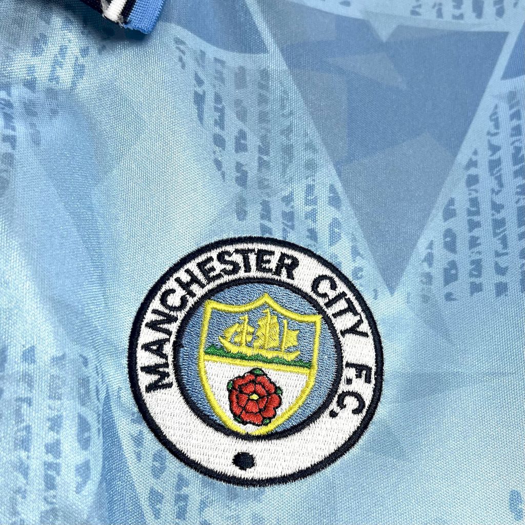 Manchester City 1989/91 Home - Retro