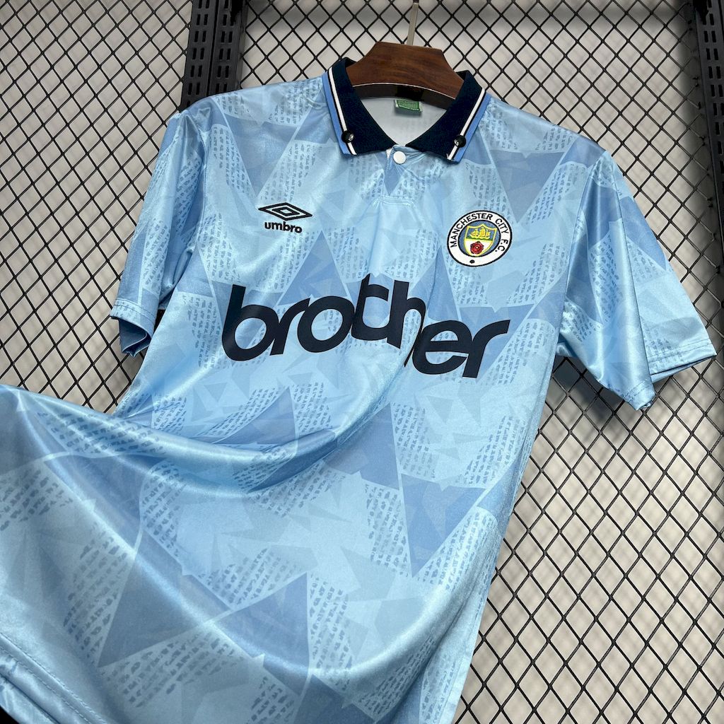Manchester City 1989/91 Home - Retro